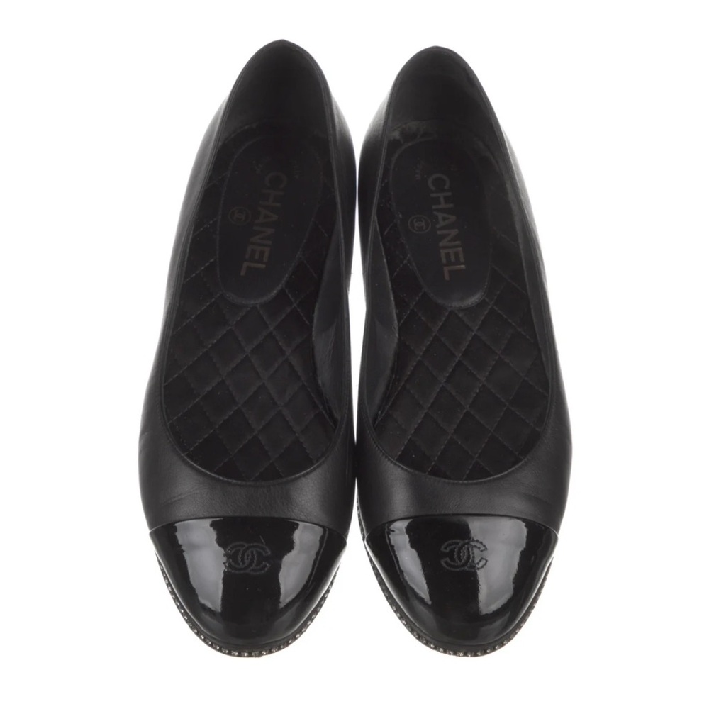 Chanel Leather Ballet Flats